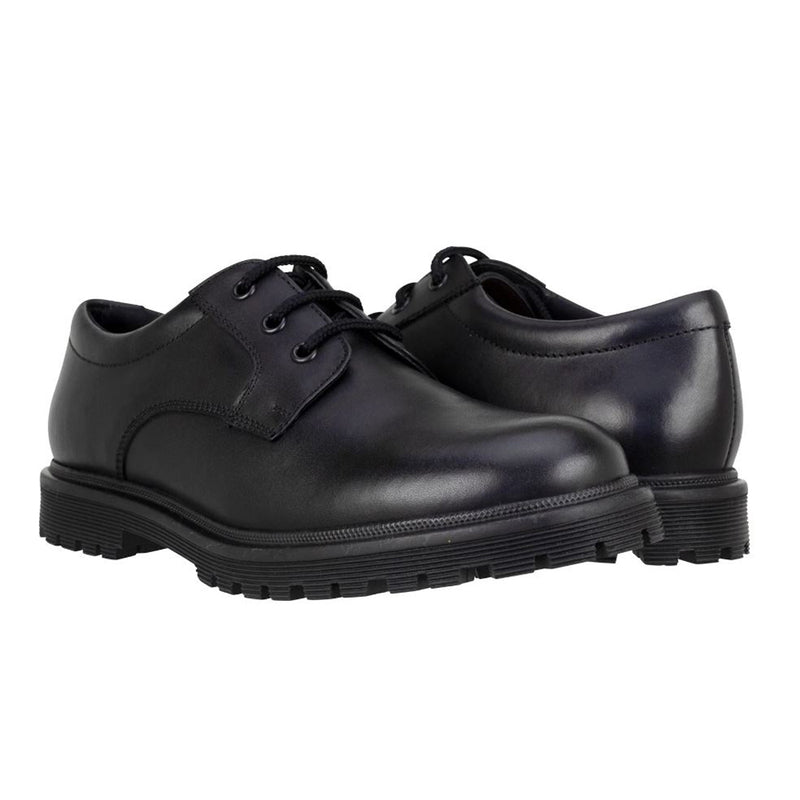 Bailey Girls Black School Shoes