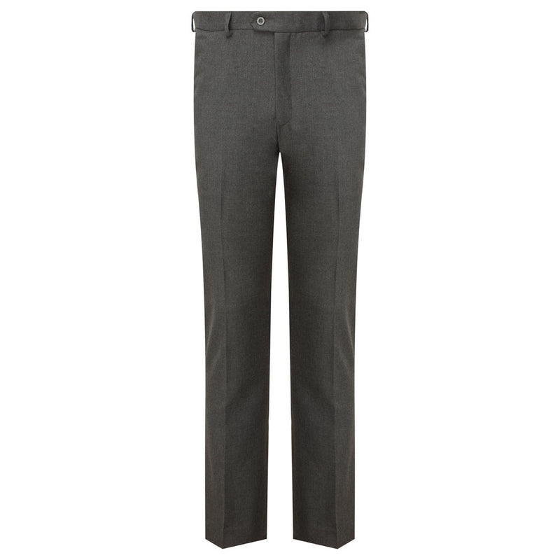 DL959 Grey Slim Fit Boys School Trousers